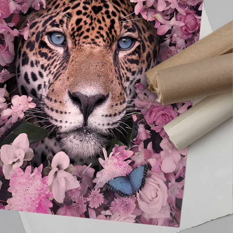 Lovepard [Best Seller] – Leopard Floral Gallery Wall Art | Surreal