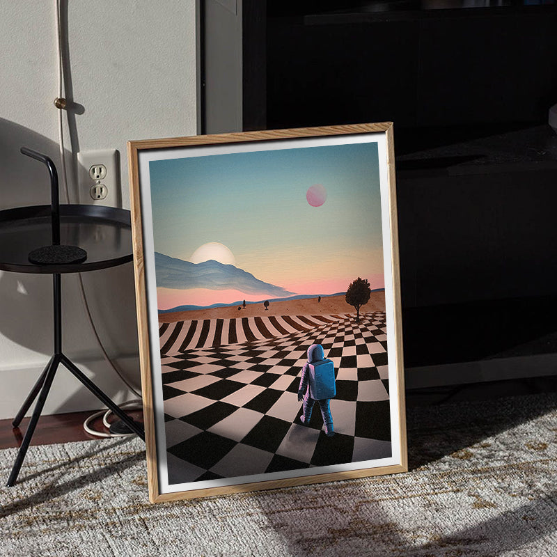 Recurring Dream – [Best Seller] Surreal Astronaut Gallery Wall Art