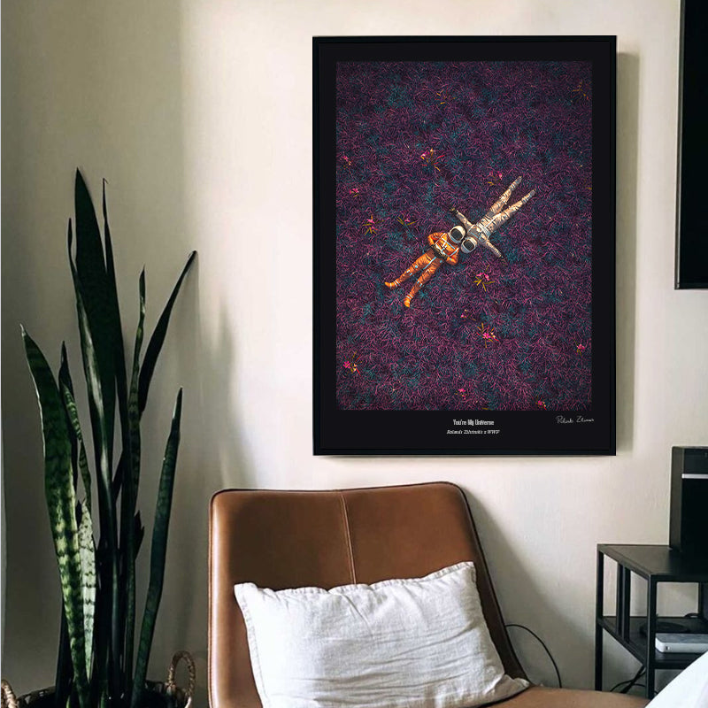 You're My Universe [Limited edition] – Signed Surreal Astronaut