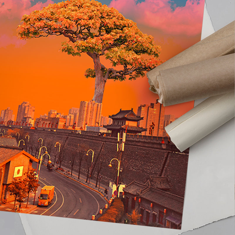 Bonsai City [Best Seller] – Japanese Gallery Wall Art | Futuristic