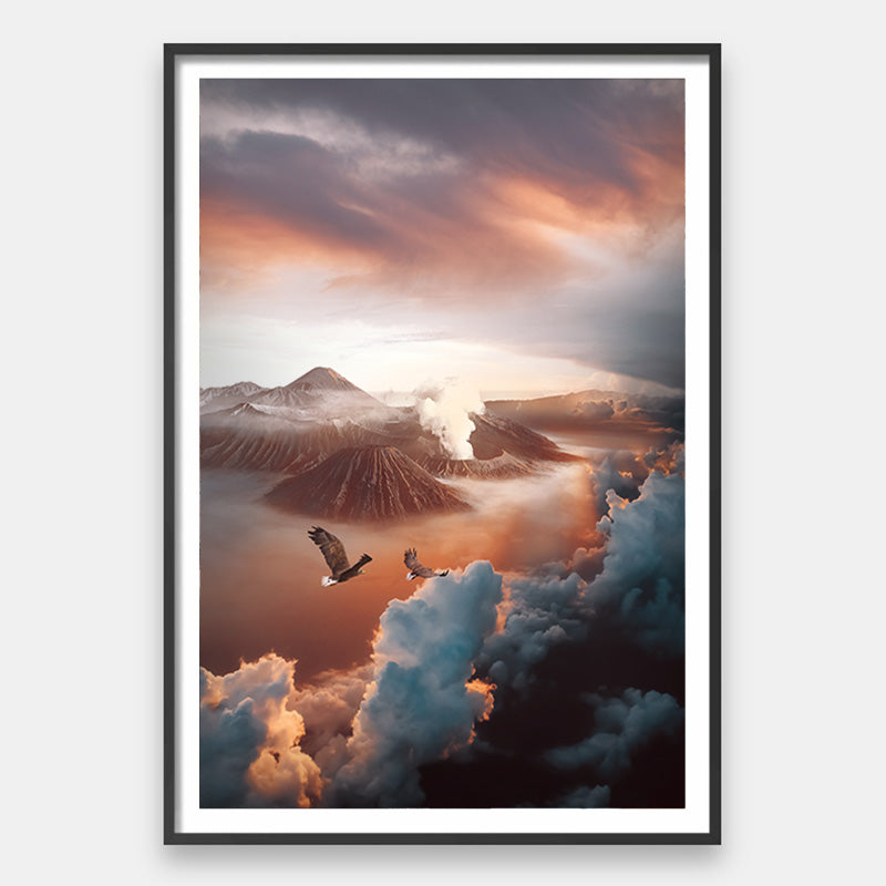 Sunset Feels – Nature Gallery Wall by Septianba | Landscape Wall