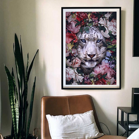 Snowflower [Best Seller] Surreal Animal Gallery Wall Art | Nature ...