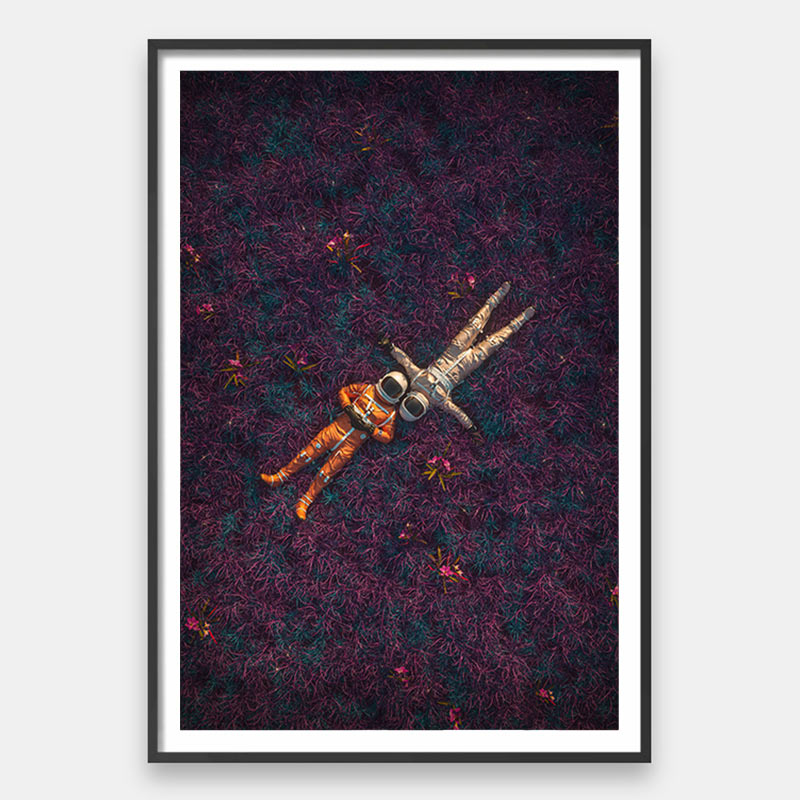 アート・デザイン・音楽 universen Amazon.com: SIGNFORD Canvas Print Wall Art Purple Galaxy Solar